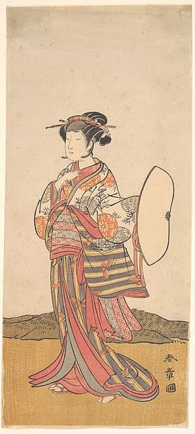 The Second Yamashita Kinsaku (1733–1790) — Katsukawa Shunshō