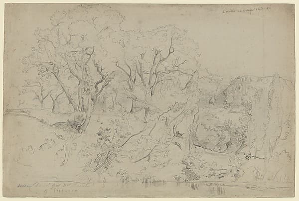 Le Martinet near Montpellier — Jean-Baptiste-Camille Corot