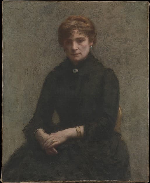 Portrait of a Woman — Henri Fantin-Latour