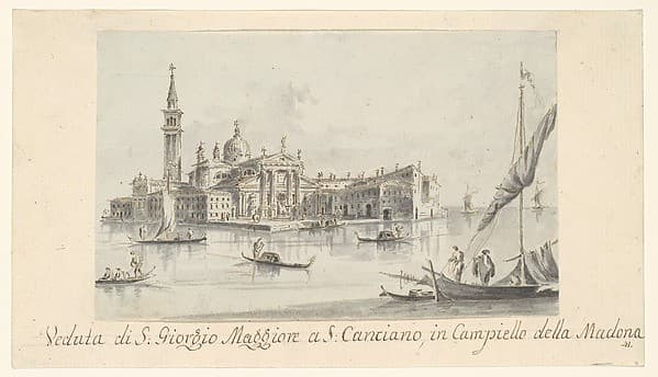The Island of San Giorgio Maggiore — Guardi Giacomo