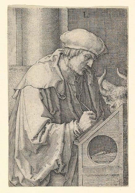 St. Luke — Lucas van Leyden