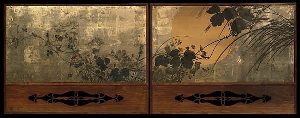 Autumn Grasses in Moonlight — Shibata Zeshin