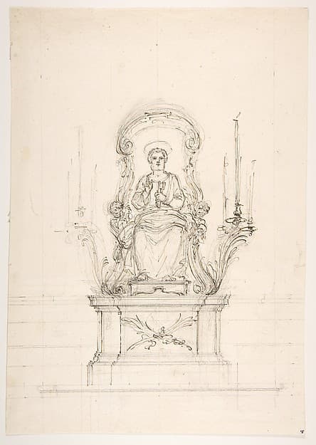 Saint Peter Enthroned — Luigi Vanvitelli