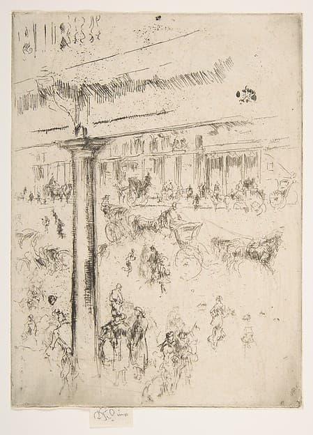 Regent's Quadrant — James Abbott McNeill Whistler