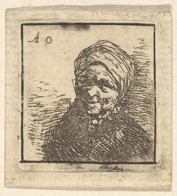 Peasant Woman — Adriaen van Ostade