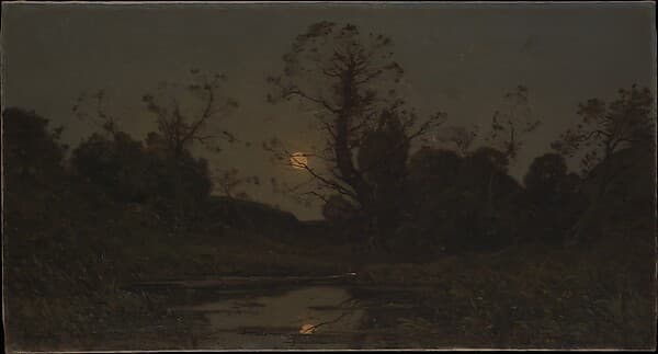 Moonrise — Henri-Joseph Harpignies