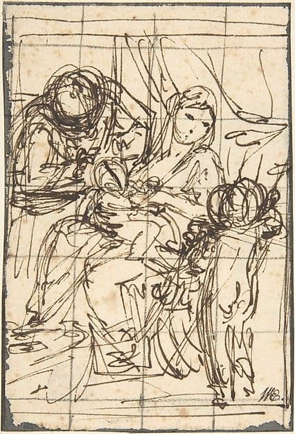 Holy Family with St. John the Baptist — Anton Raphael Mengs
