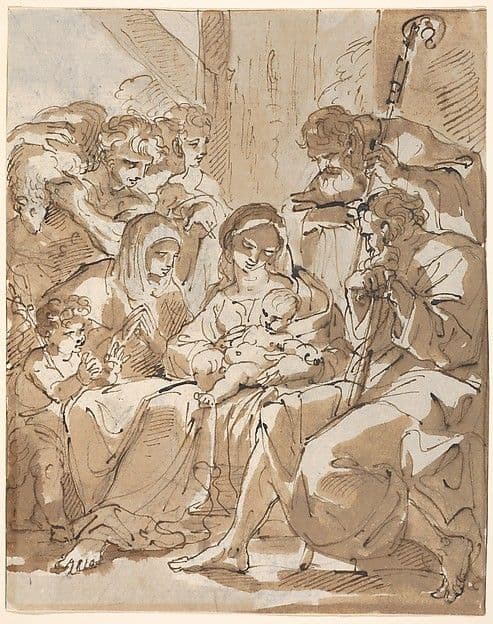 Adoration of the Shepherds — Ubaldo Gandolfi