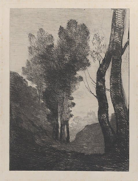 Environs of Rome — Jean-Baptiste-Camille Corot