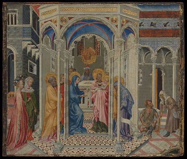 The Presentation of Christ in the Temple — Giovanni di Paolo
