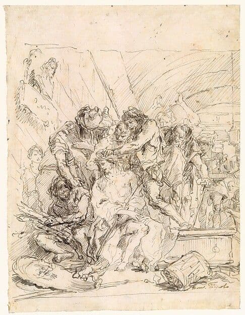 Christ Crowned with Thorns — Giovanni Domenico Tiepolo
