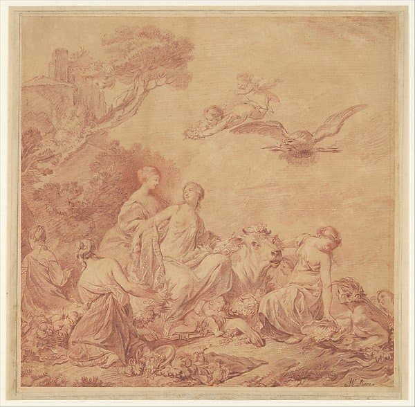 The Rape of Europa — Jean-Baptiste-Marie Pierre