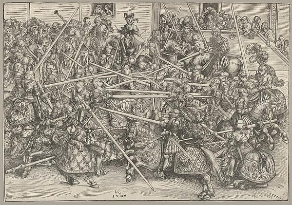 The Third Tournament — Lucas Cranach the Elder