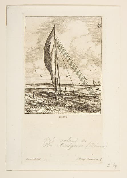 Pro-Volant des Iles Mulgrave — Charles Meryon