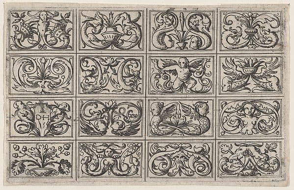 Design for Armor Decoration — Daniel Hopfer