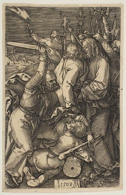 The Betrayal of Christ, from "The Passion" — Albrecht Dürer