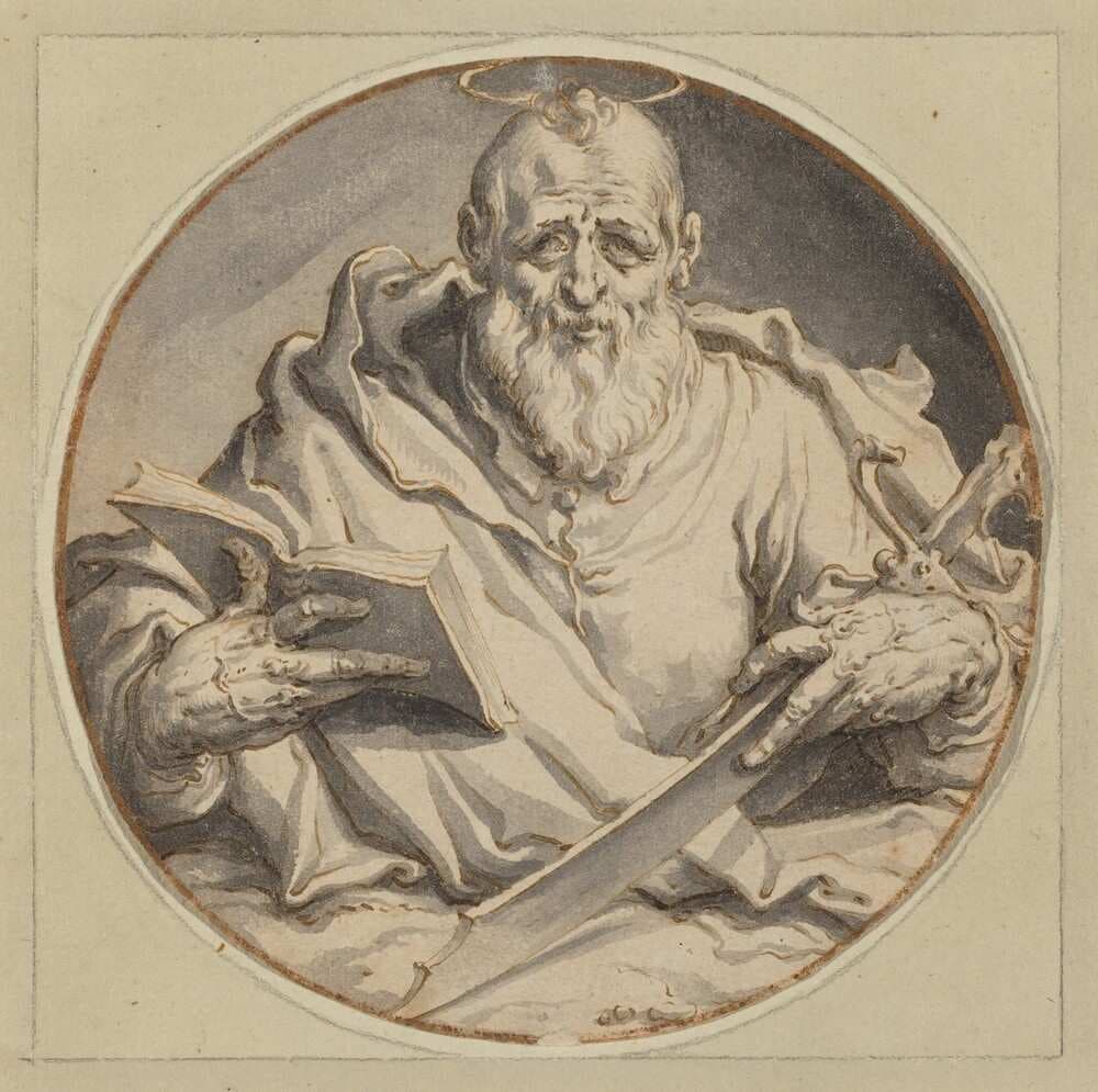 Saint Matthew — Jacques de Gheyn II