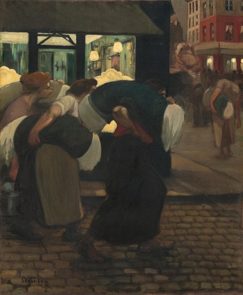 The Laundresses — Théophile Steinlen