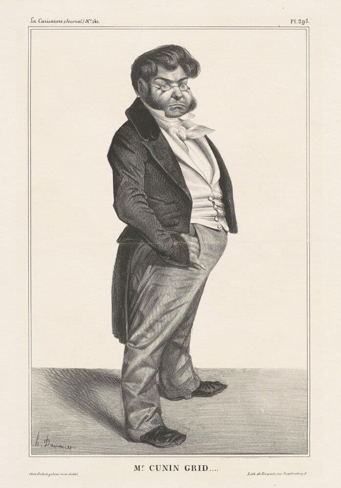 Mr. Cunin Grid...(Cunin-Gridaine) — Honoré Daumier
