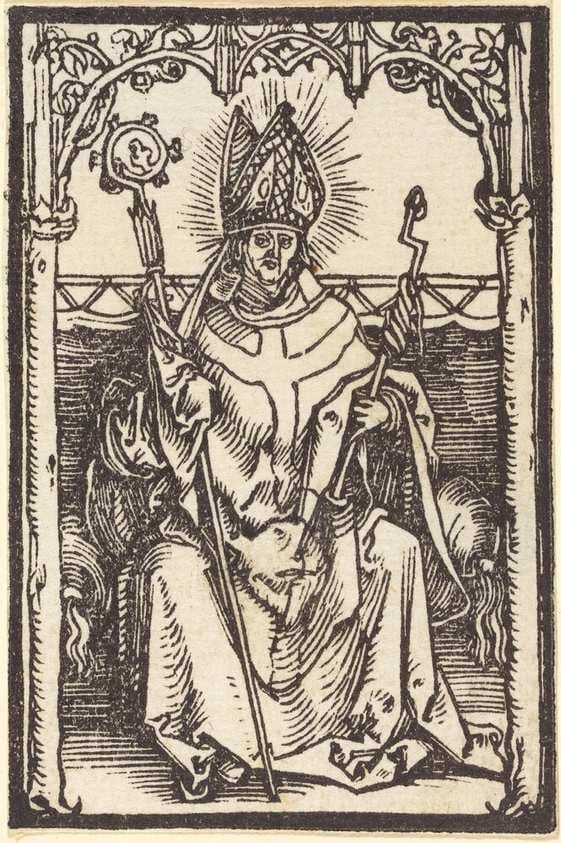 Saint Erasmus — Albrecht Dürer