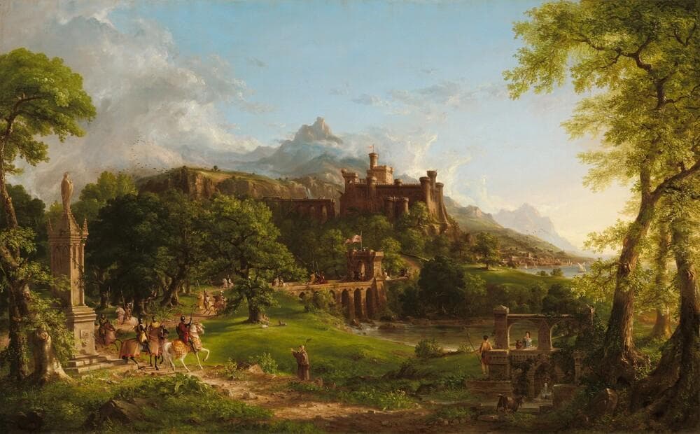 The Departure — Thomas Cole