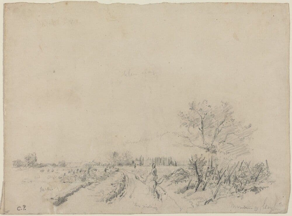 Montmorency Road — Camille Pissarro