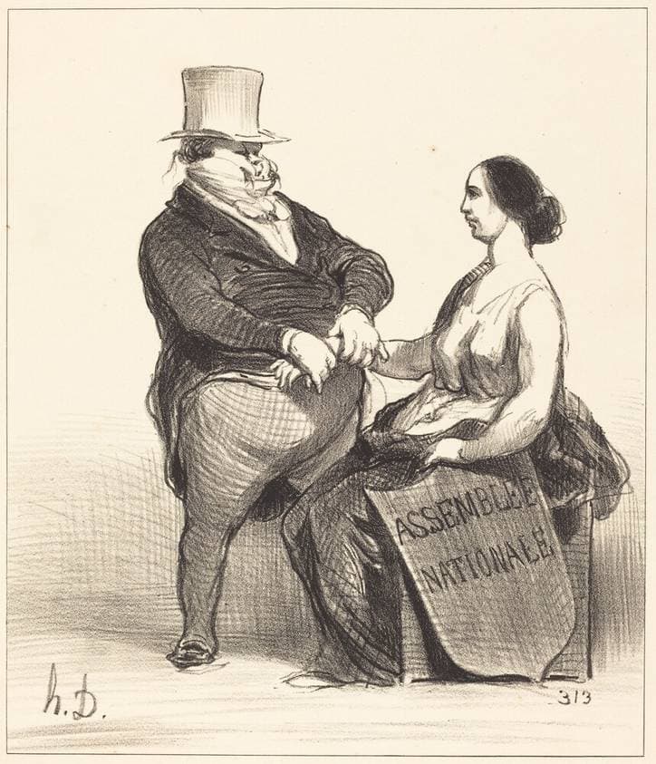 Docteur... je ne suis pas aussi malade... — Honoré Daumier