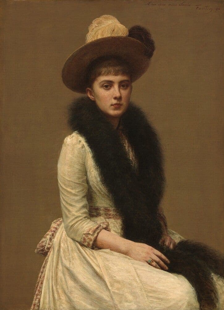 Portrait of Sonia — Henri Fantin-Latour