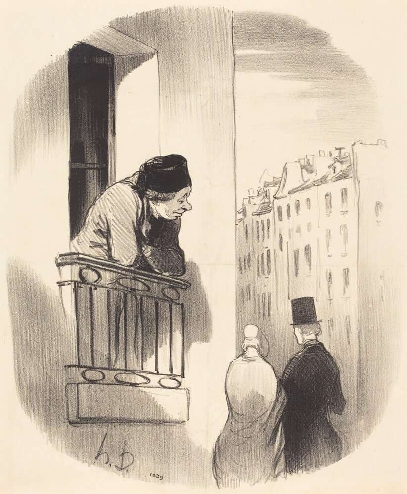 Moi aussi j'ai été jeune... — Honoré Daumier