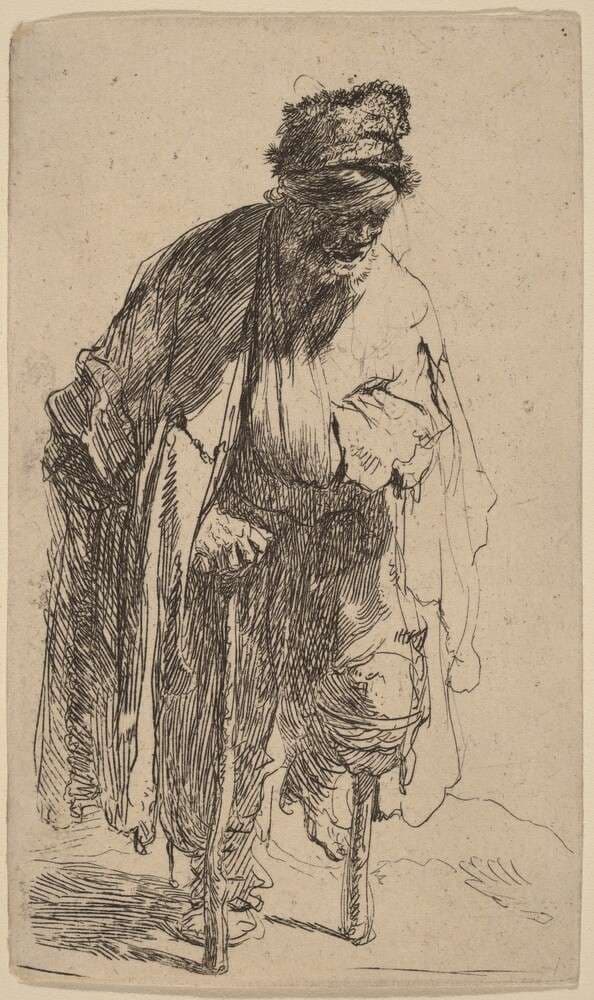 Beggar with a Wooden Leg — Rembrandt van Rijn