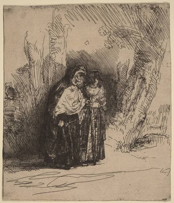 The Spanish Gypsy "Preciosa" — Rembrandt van Rijn