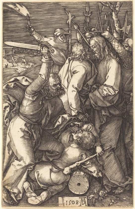 The Betrayal of Christ — Albrecht Dürer