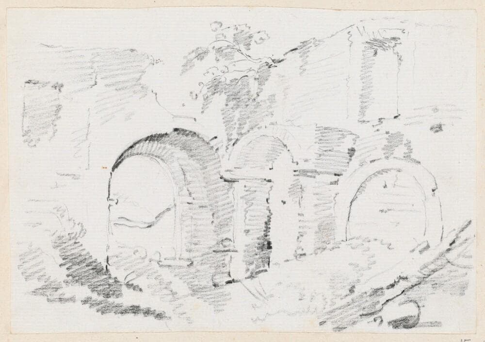 Roman Walls — Joseph-Marie Vien