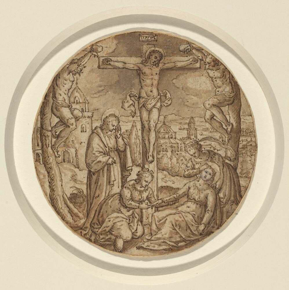 The Crucifixion — Hans Bol