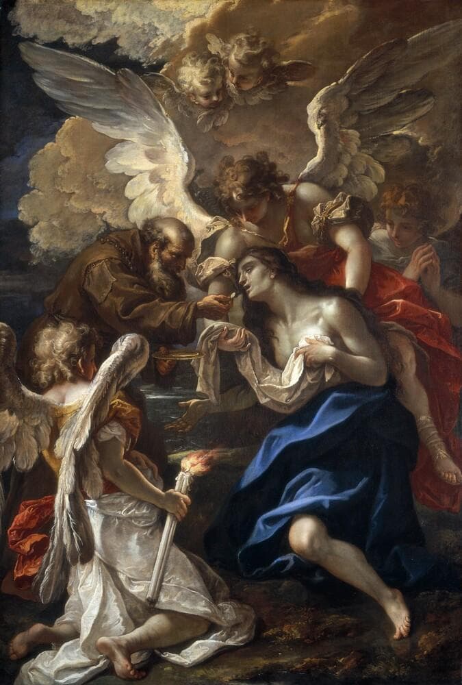 The Last Communion of Saint Mary of Egypt — Sebastiano Ricci