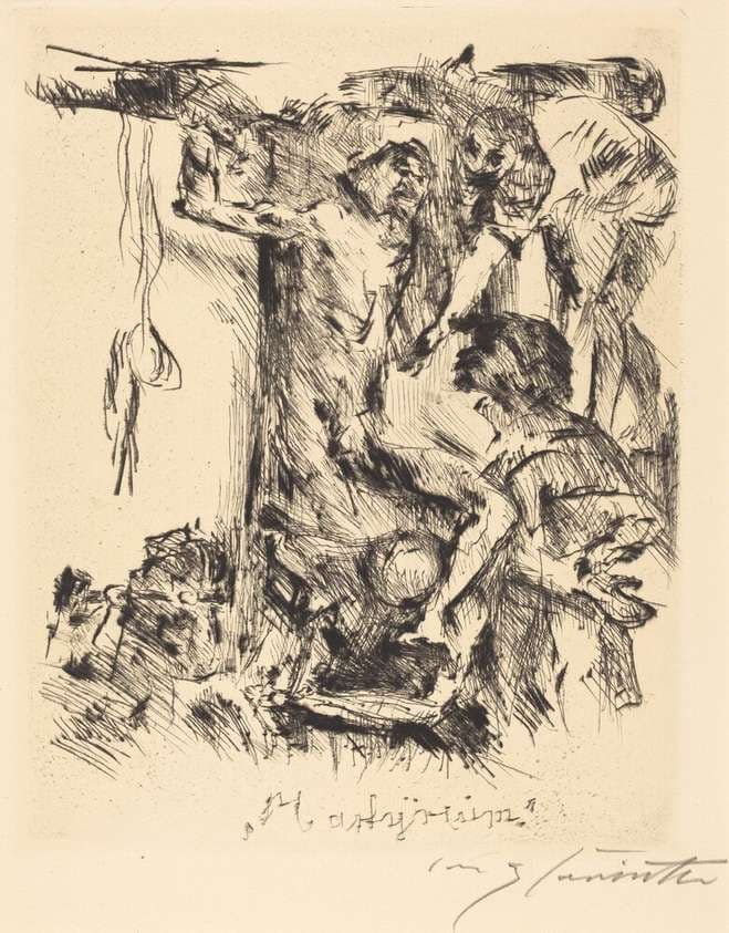 Martyrium (Martyrdom) — Lovis Corinth