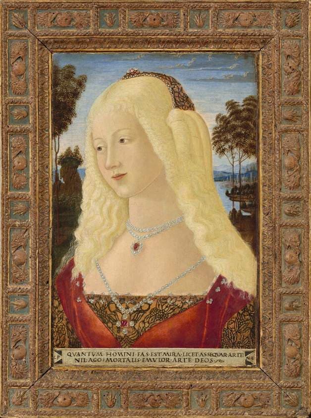 Portrait of a Lady — Neroccio de' Landi