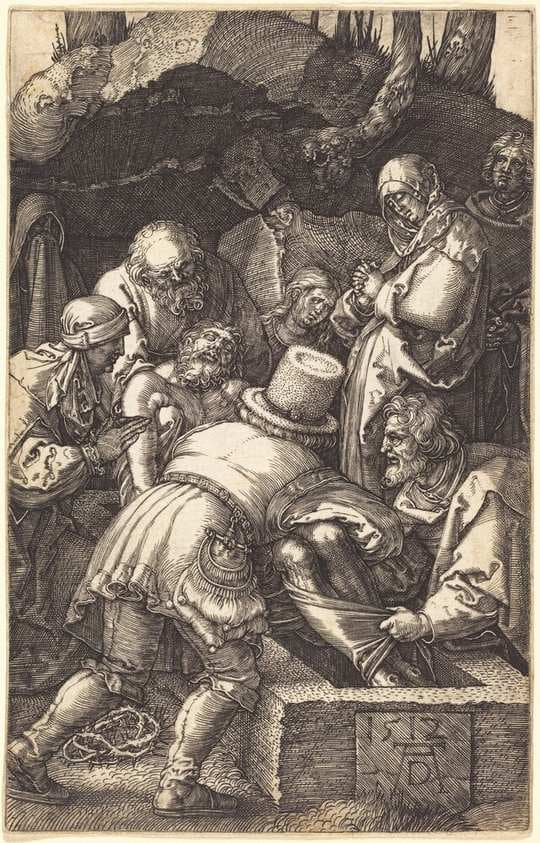 The Entombment — Albrecht Dürer