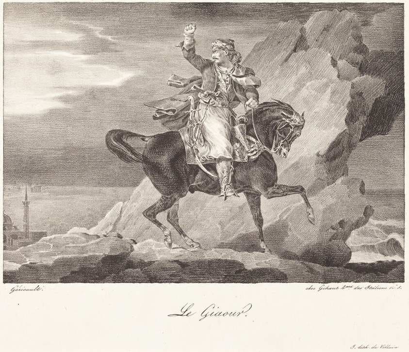 Le Giaour (The Infidel) — Théodore Géricault