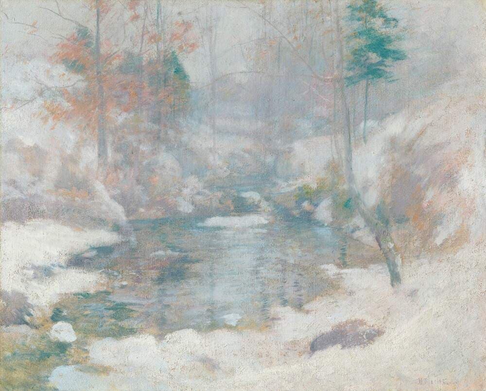 Winter Harmony — John Henry Twachtman