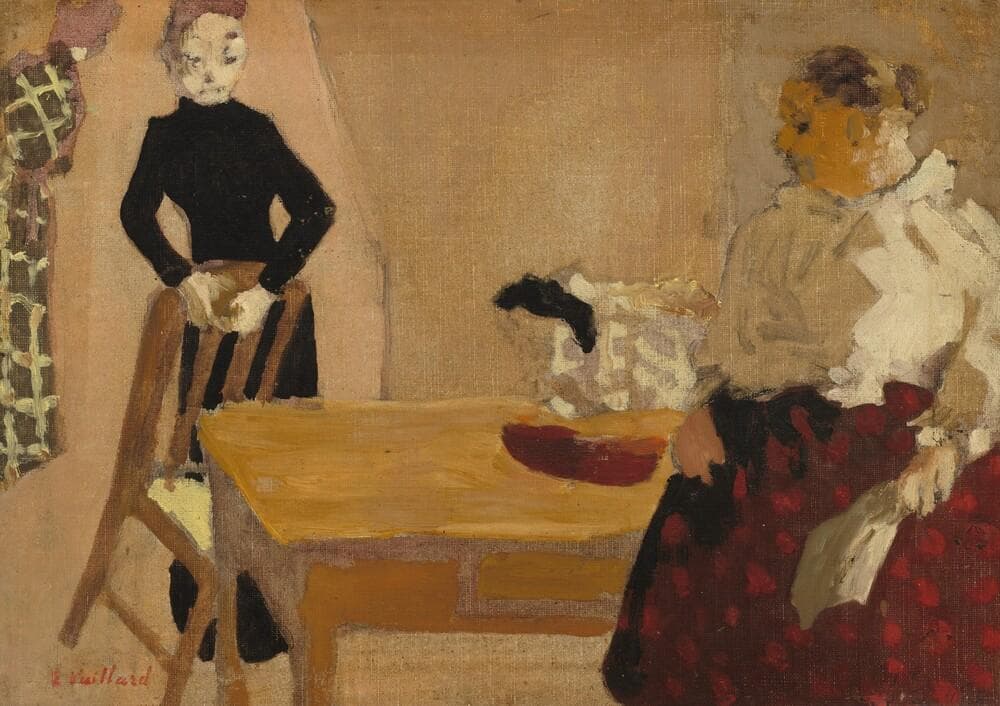The Conversation — Édouard Vuillard
