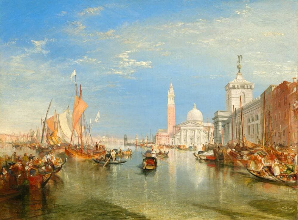 Venice: The Dogana and San Giorgio Maggiore — J. M. W. Turner