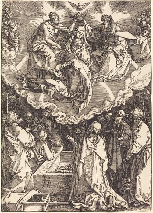 The Assumption and Coronation of the Virgin — Albrecht Dürer