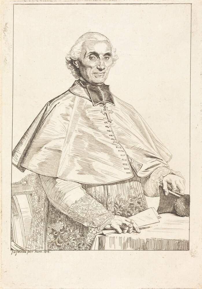 Gabriel Cortois de Pressigny — Jean-Auguste-Dominique Ingres