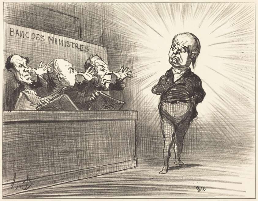 Ce n'est pas encore cette fois-ci... — Honoré Daumier