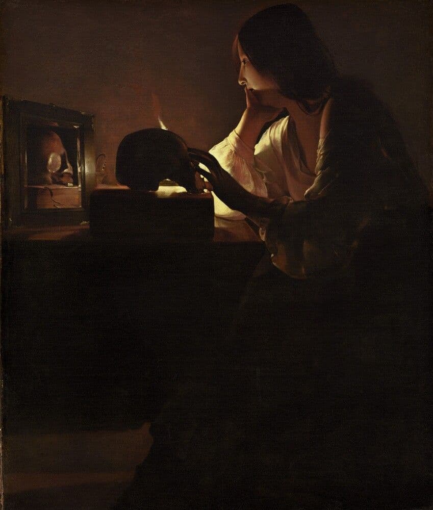 The Repentant Magdalen — Georges de La Tour