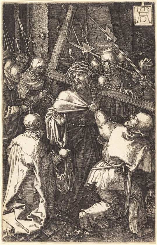 Christ Carrying the Cross — Albrecht Dürer