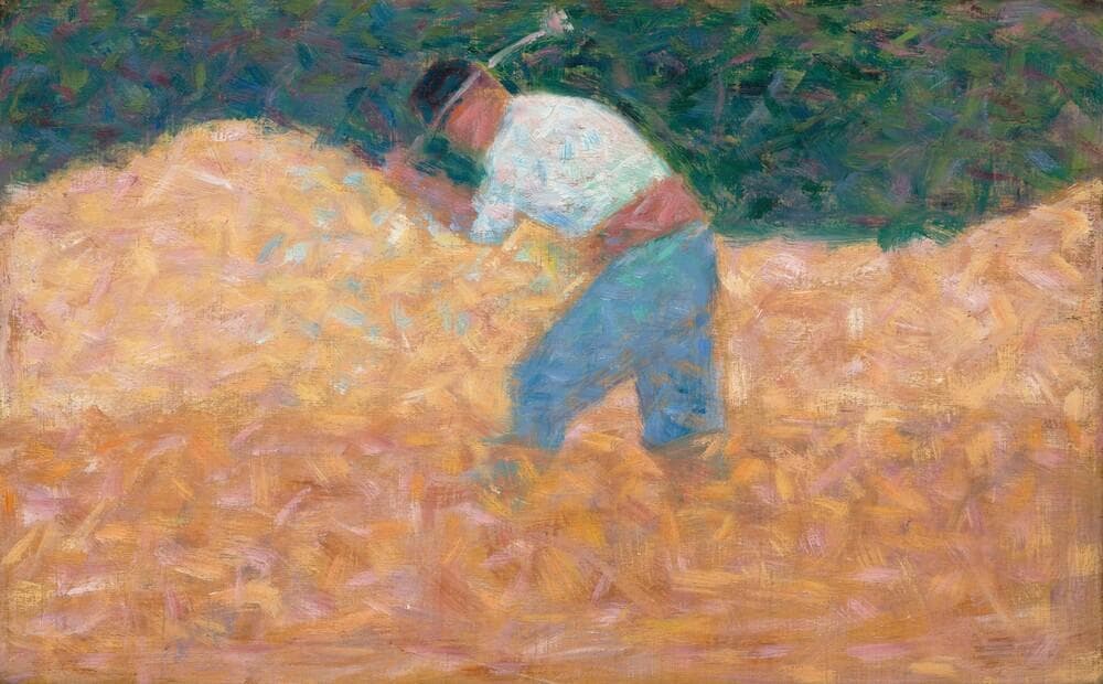The Stone Breaker — Georges Seurat