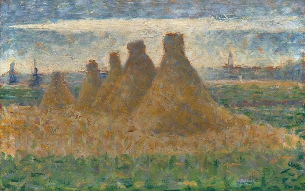 Haystacks — Georges Seurat