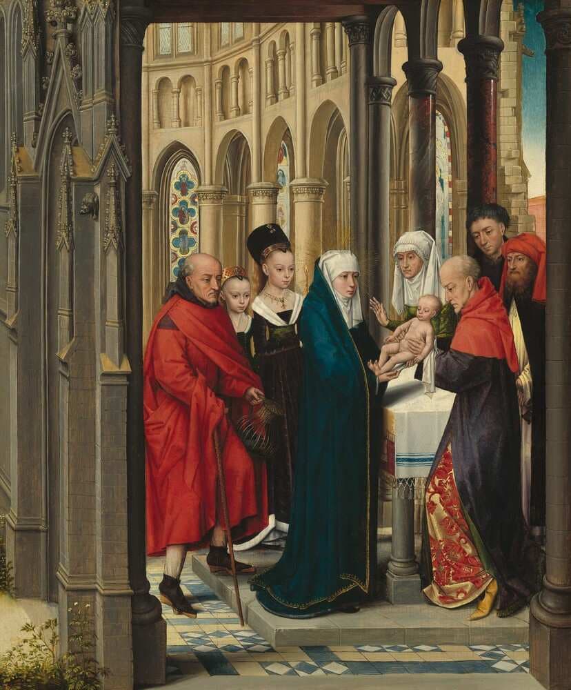 The Presentation in the Temple — Master of the Prado "Adoration of the Magi"
